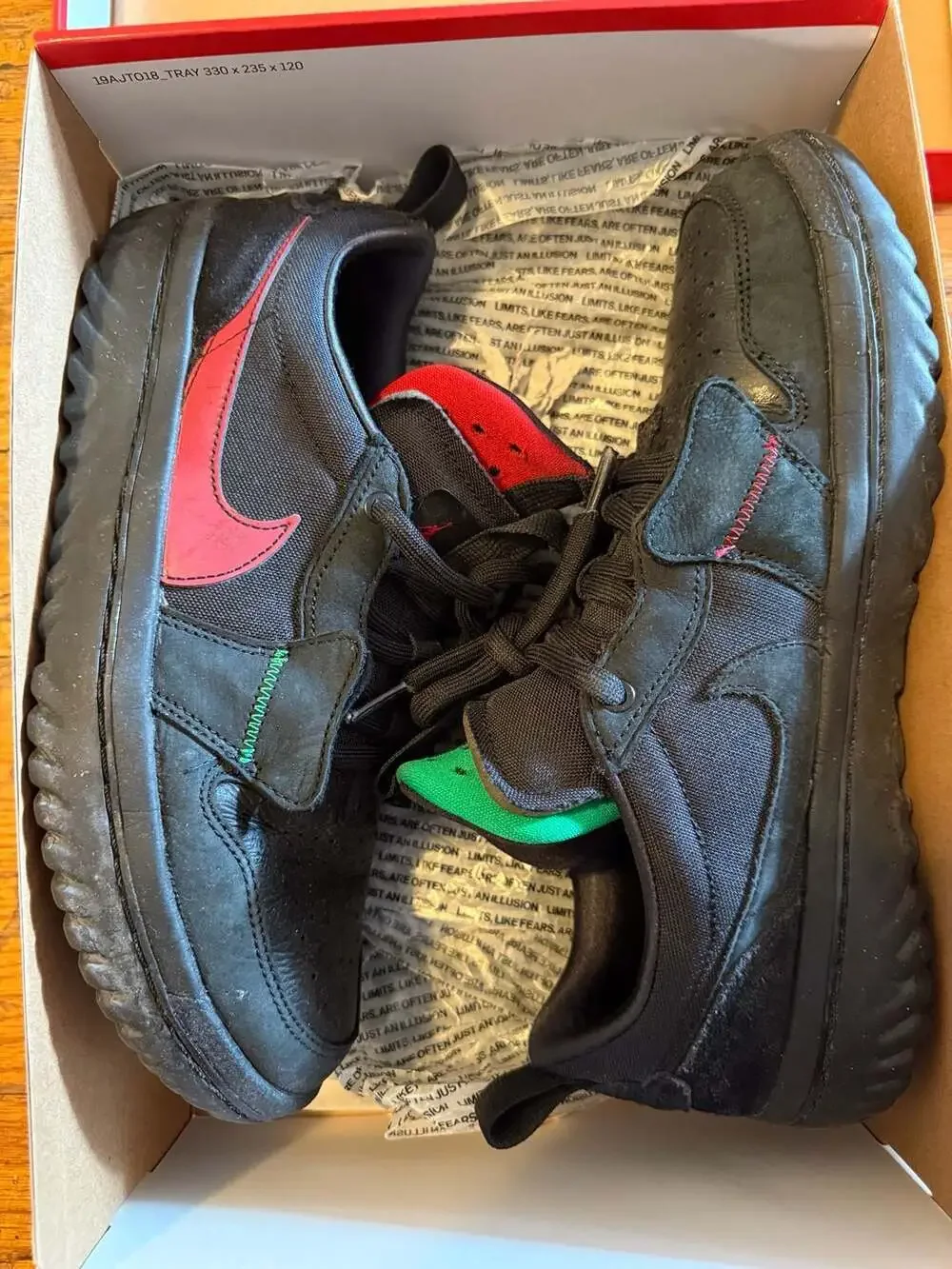 Ghetto Gastro x Nike Air Jordan 1 Low React Fearless CT6416-001